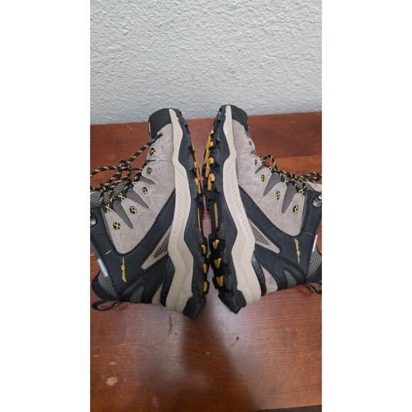 Eddie Bauer Men's Waterproof Hiking Boots Size 7.5Durable Mesh & Synthetic Gray/ - Picture 7 of 11